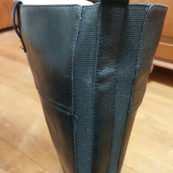 Faded glory black high boots - Picture 12 of 12